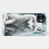 Poolvos Case-Mate iPhone Case (Achterkant (horizontaal))