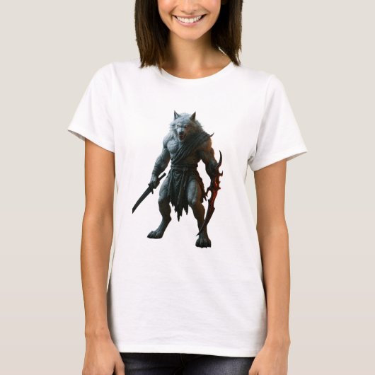 Poolwolf T-shirt (Voorkant)