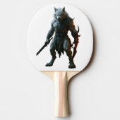 Poolwolf Tafeltennisbatje (Achterkant)