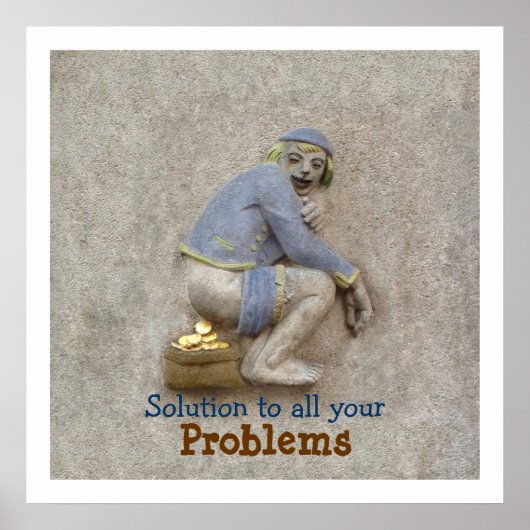 Poop d'or ~ Poster 24X24 (Devant)