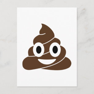 Poop Emoji Briefkaart