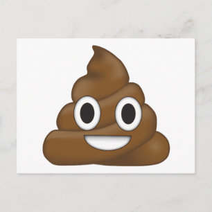 Poop Emoji Briefkaart
