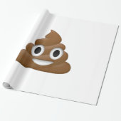 Poop - Emoji Cadeaupapier (Uitgerold)