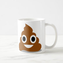 Poop Emoji Emoticon Grappige Mok