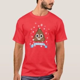 Poop Emoji Funny kerstT-shirt T-shirt