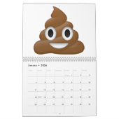 Poop - Emoji Kalender (Jan 2026)