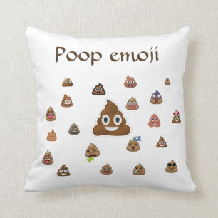 Poop Emoji Kussen