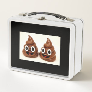 Poop emoji lunchbox!