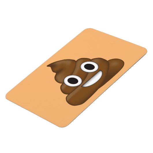 Poop emoji magneet (Linkerzijde)