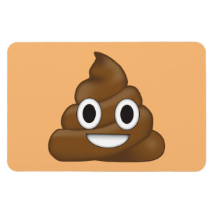 Poop emoji magneet