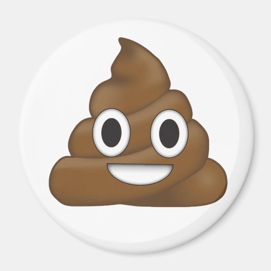 Poop emoji magneet (Voorkant)