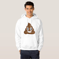 poop emoji mens capoté sweatshirt sweat - shirt à 