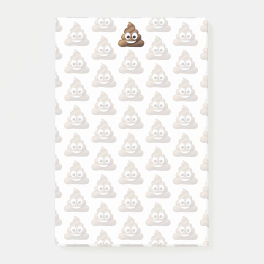 Poop Emoji Post-it® Notes (Voorkant)