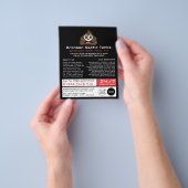 Poop Emoji, Septic Company, Septic Engineer Advert Flyer (Hand)