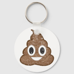 Poop emoji  sleutelhanger
