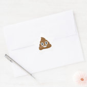 Poop emoji ster sticker (Envelop)