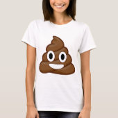 poop emoji t-shirt (Voorkant)