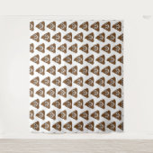 Poop emoji tapestry wandkleed (Voorkant)