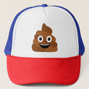 Poop Emoji Trucker Hat Trucker Pet