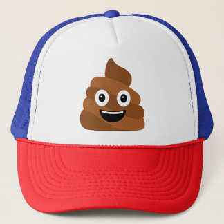 Poop Emoji Trucker Hat Trucker Pet