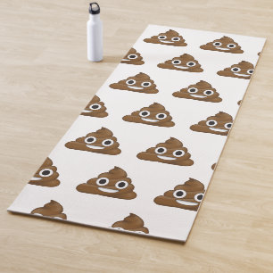 Poop emoji yogamat
