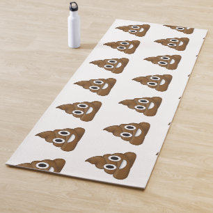 Poop emoji yogamat