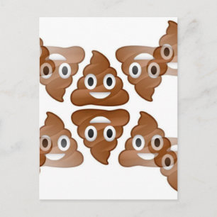 poop emojis briefkaart