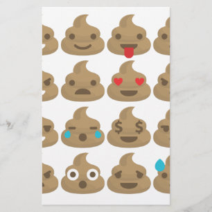 poop emojis briefpapier