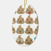 poop emojis keramisch ornament (Links)