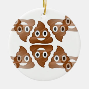 poop emojis keramisch ornament