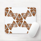 poop emojis muismat (Met muis)