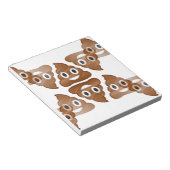 poop emojis notitieblok (Schuin)