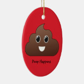 Poop geluk Emoji Ornament (Rechts)