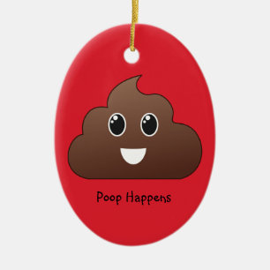 Poop geluk Emoji Ornament
