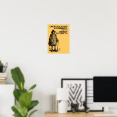 Poop Happens Funny Poster (Bureau à domicile)