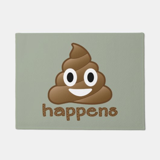 Poop Happji Deurmat (Voorkant)