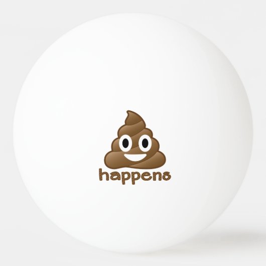 Poop Happji Pingpongballen (Voorkant)