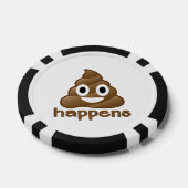 Poop Happji Poker Chips (Enkel)