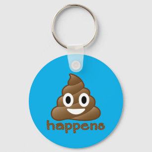 Poop Happji Sleutelhanger
