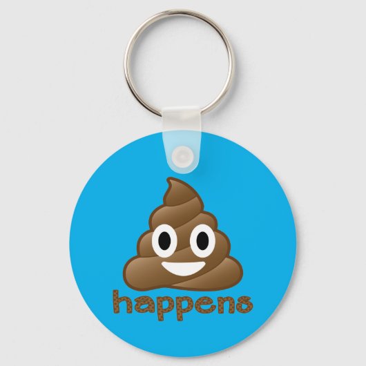 Poop Happji Sleutelhanger (Voorkant)