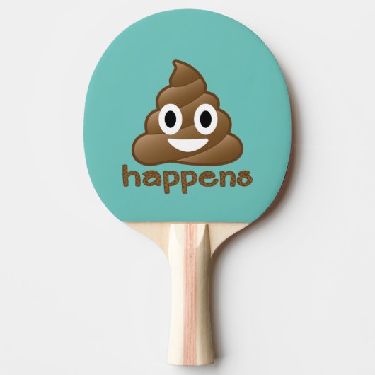 Poop Happji Tafeltennisbatje (Voorkant)