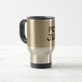 POOP JUS Drôle Mugs de café (Devant gauche)