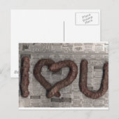 Poop Love Briefkaart (Voorkant / Achterkant)