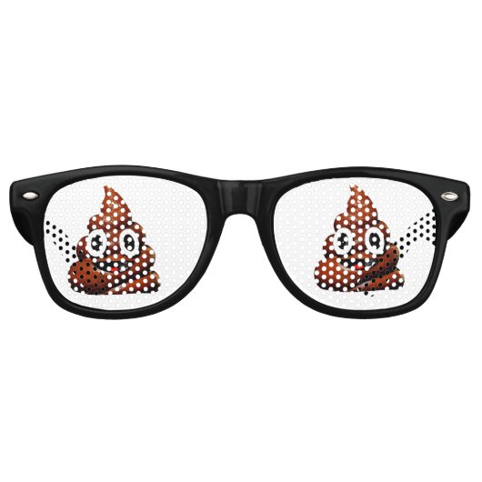 POOP NOVELTY PARTY LUNETTES DE SOLEIL FUNGLASSES (Devant)