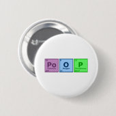 Poop Ronde Button 5,7 Cm (Voorkant /achterkant)