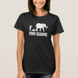 Poop Scooper Animal Keeper Zoo Keeper Dierenvriend T-shirt