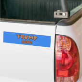 Poop Shaped Font Trump 2020 Bumpersticker (Op Truck)