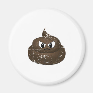Poop voor de Cartoon van de benedenverdieping Magneet