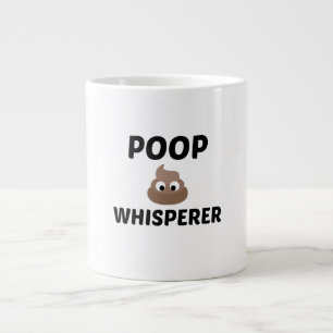 POOP WHISPERER EXTRA GROTE BEKER