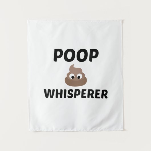 POOP WHISPERER WANDKLEED (Voorkant)